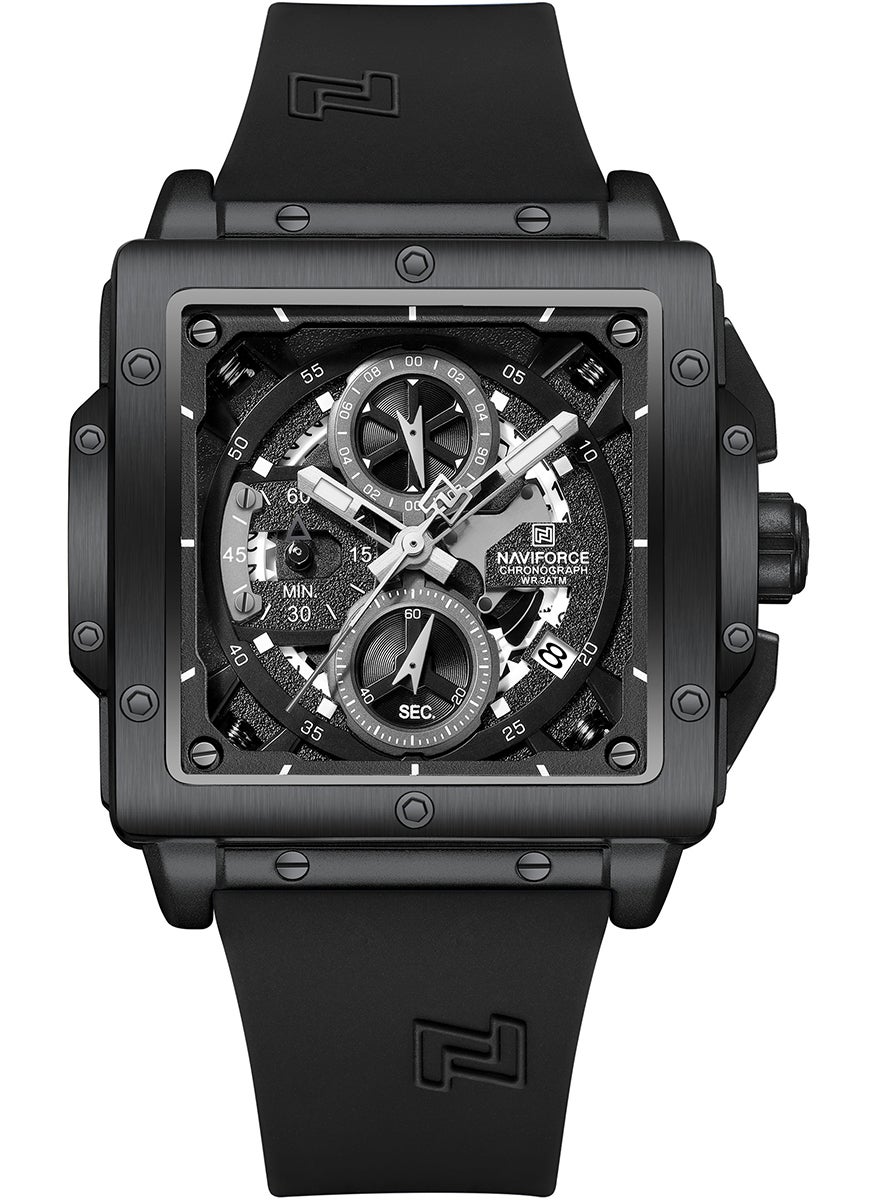 Naviforce Watch For Men NF8064-B-B-B